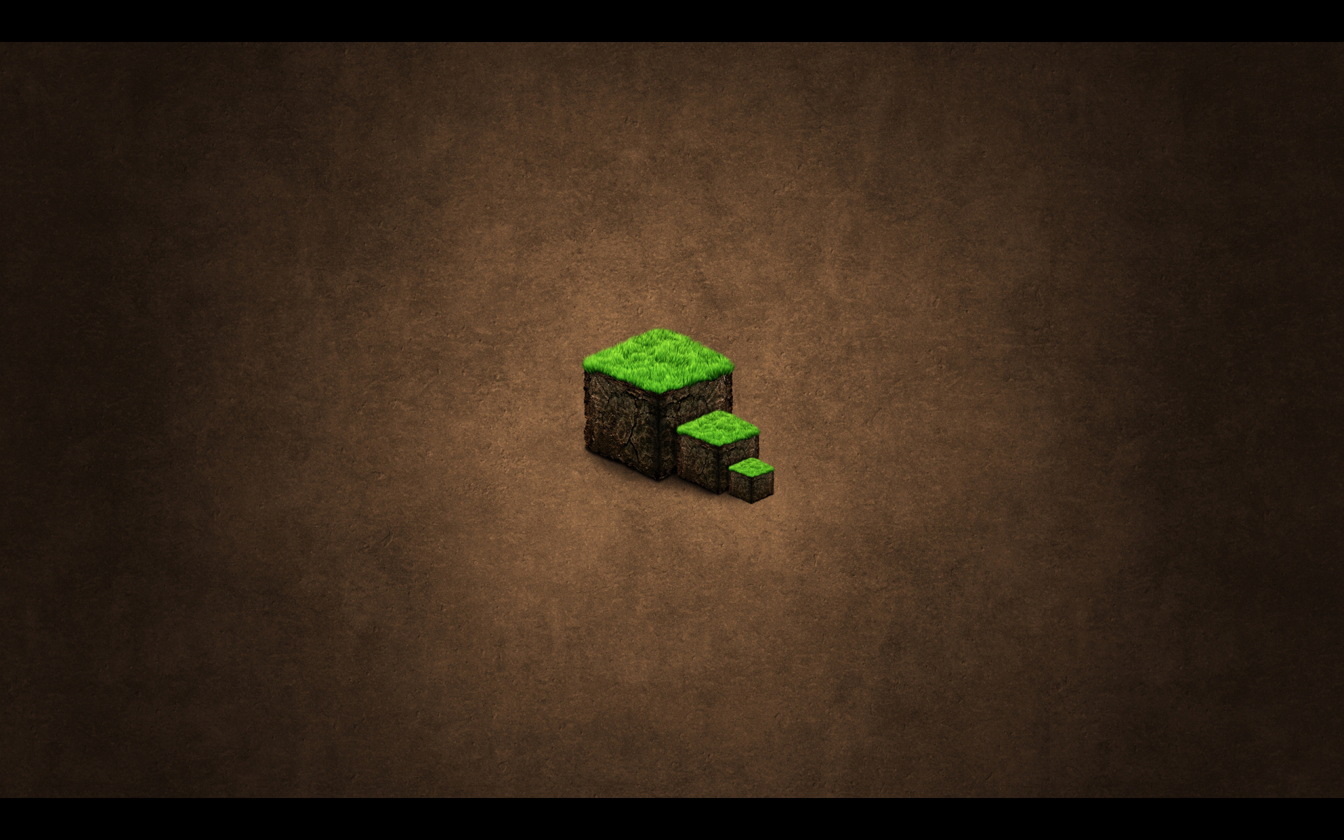 Cube Minecraft Desktop Wallpaper HD