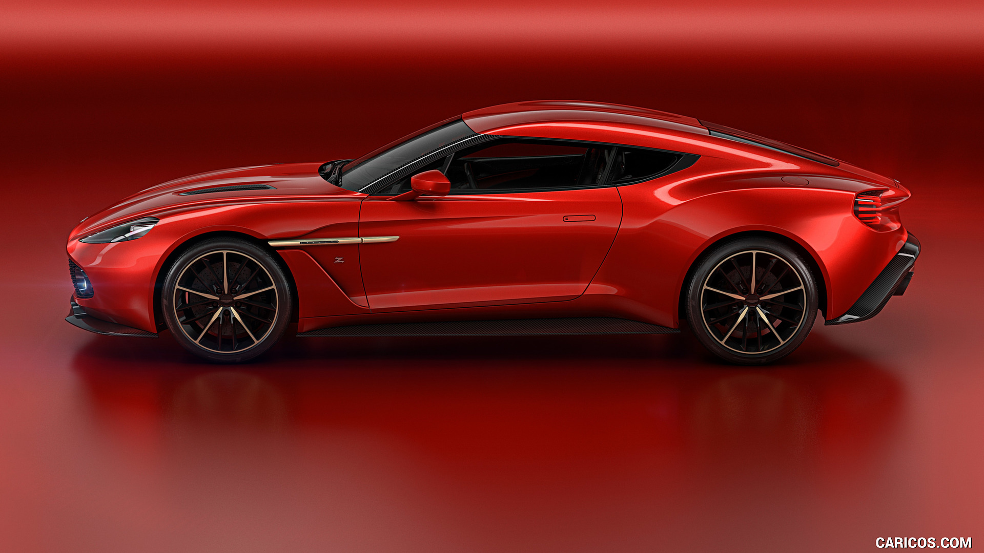 Aston Martin Vanquish Zagato Concept Side HD Wallpaper
