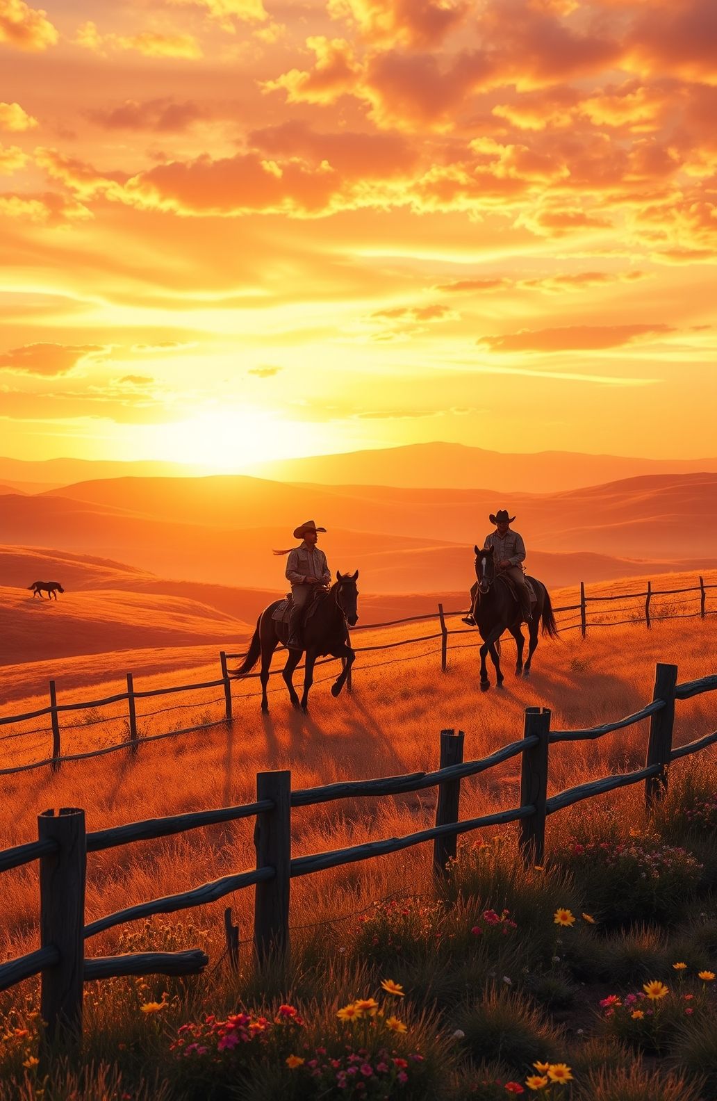 Country Western Wallpaper