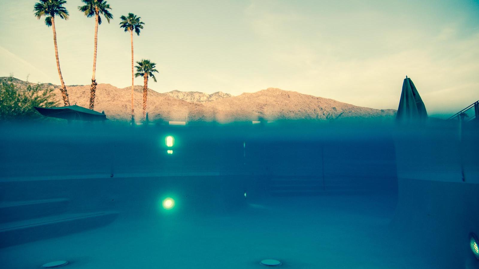 Pool Palm Springs High Quality And Resolution Wallpaper