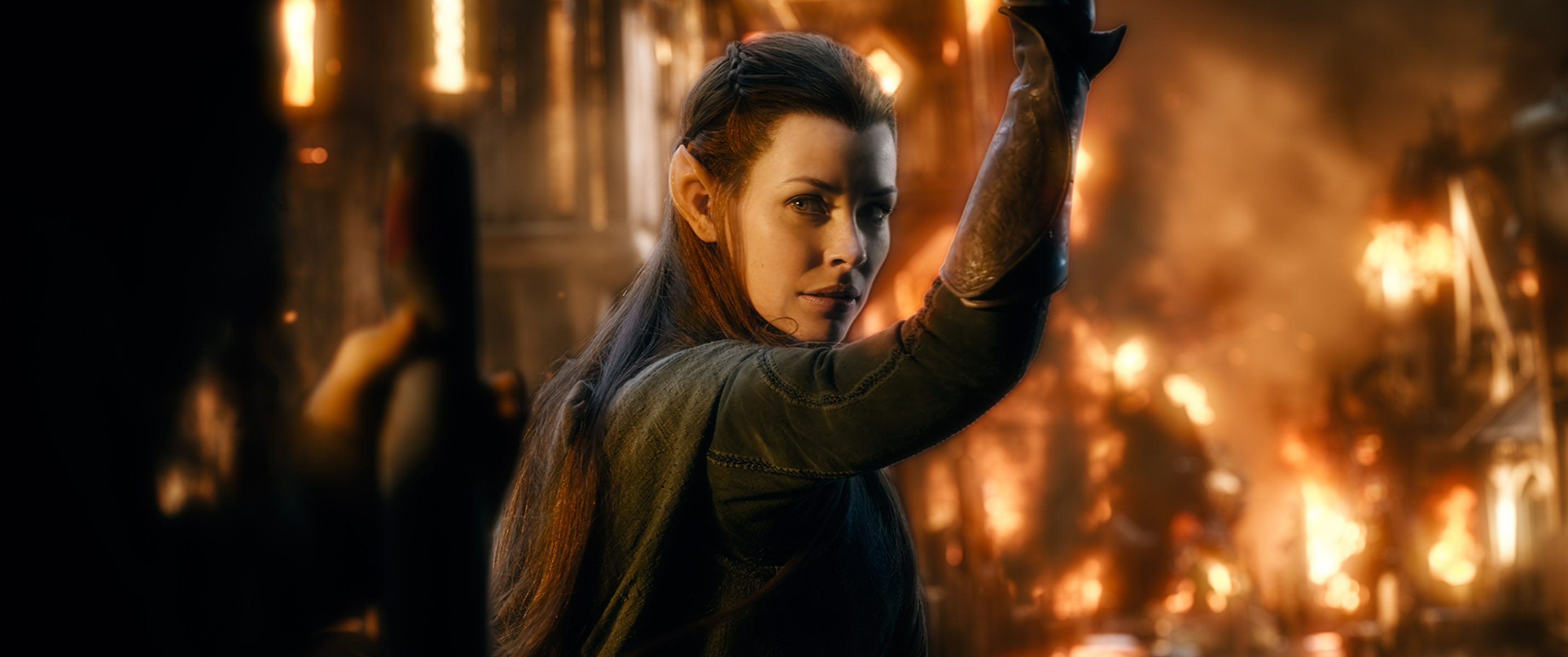 Evangeline Lilly Portrays Tauriel In The Hobbit Films