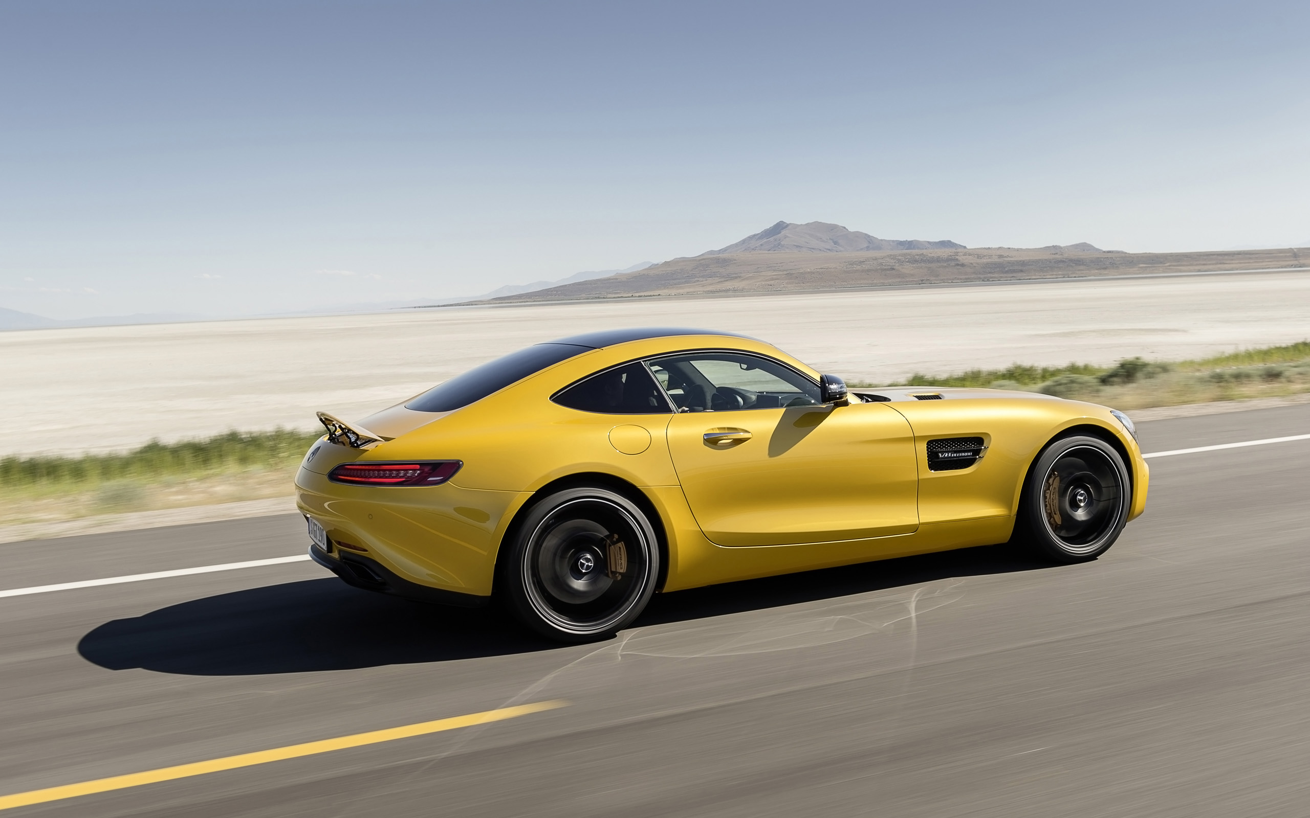 2015 Mercedes AMG GT Solarbeam Motion Side wallpapers