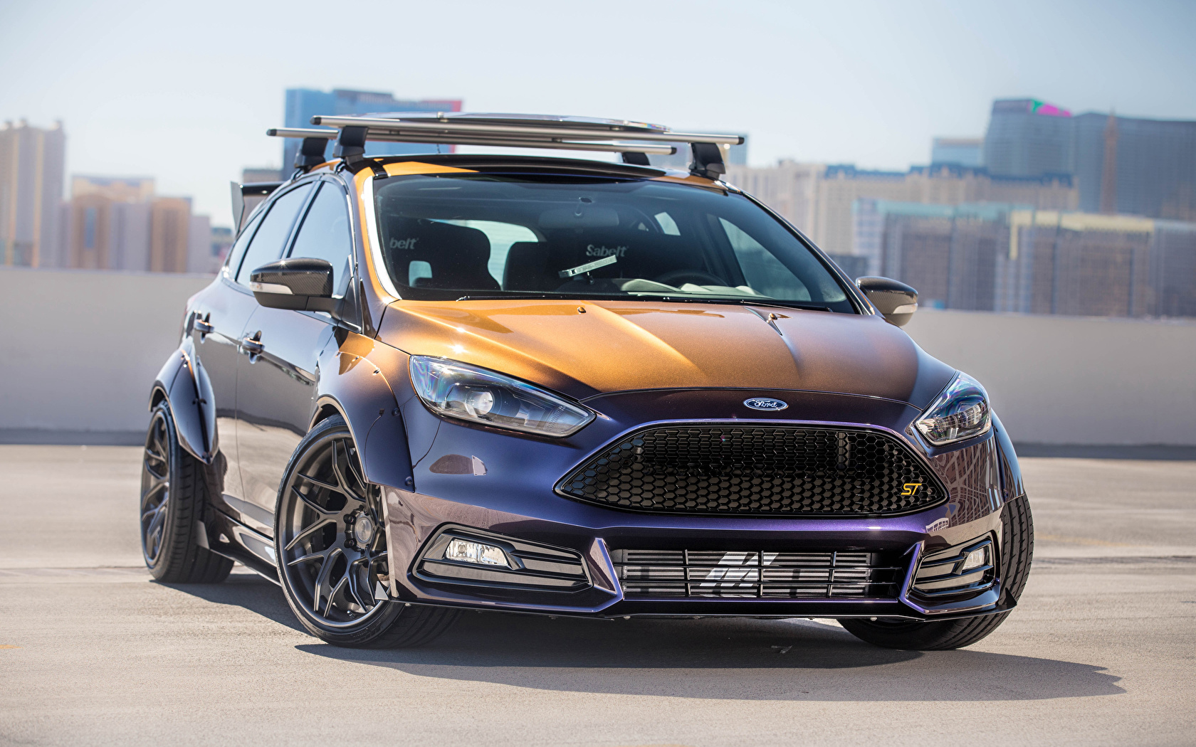Wallpaper Ford Blood Type Racing Focus St Cars