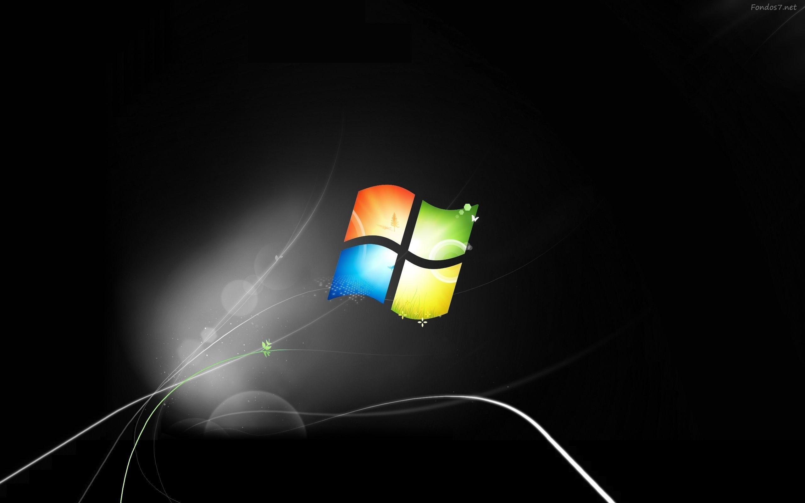 Free download Black Windows 7 Wallpapers [2560x1600] for your ...
