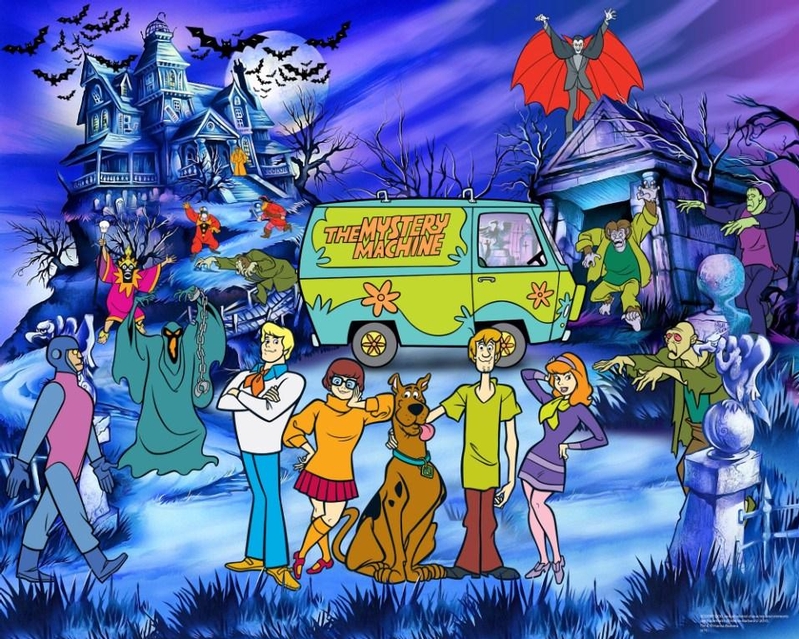 Scooby Doo Childrens Wallpaper Item Code Scoobydoo In