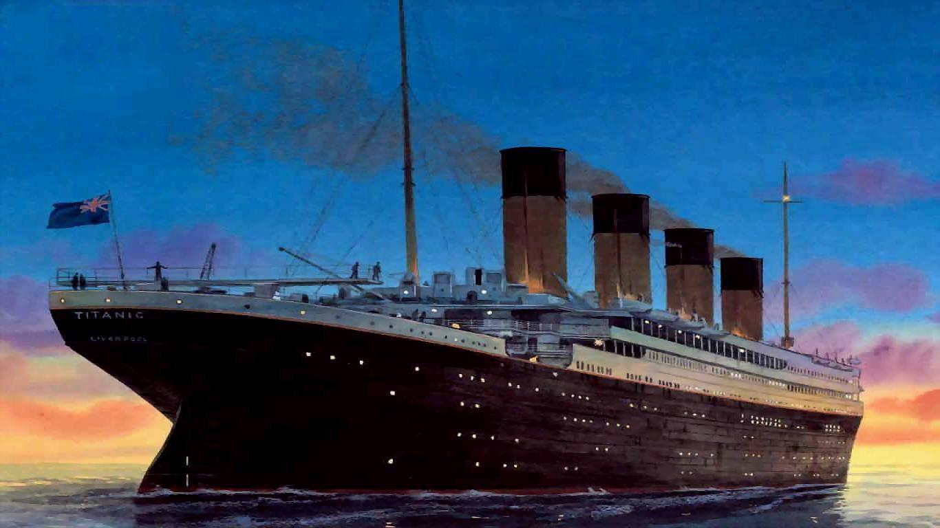76 Titanic Sinking Wallpaper On Wallpapersafari