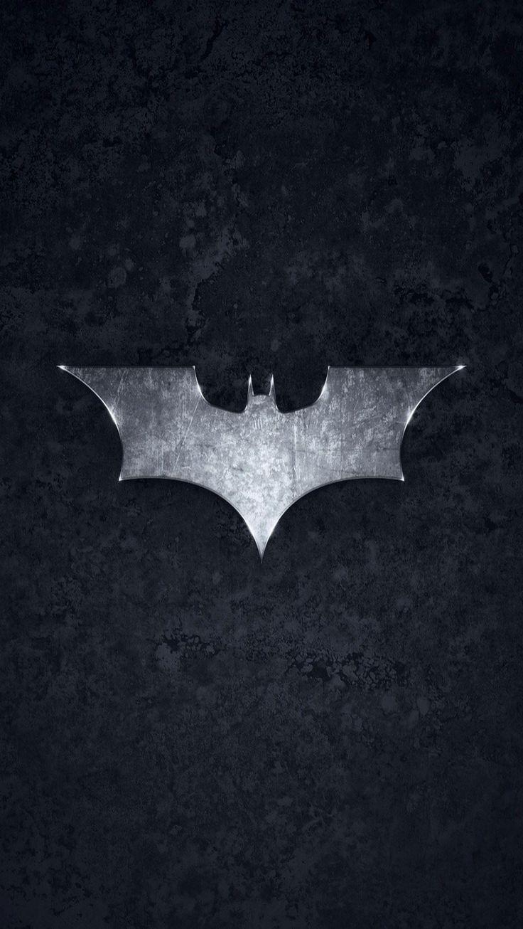 Batman Logo Brushed Metal Best Htc One Wallpaper