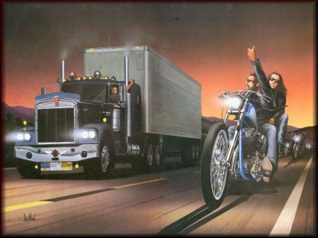 Dave Mann Motorcycle Art Wallpaper HD Car