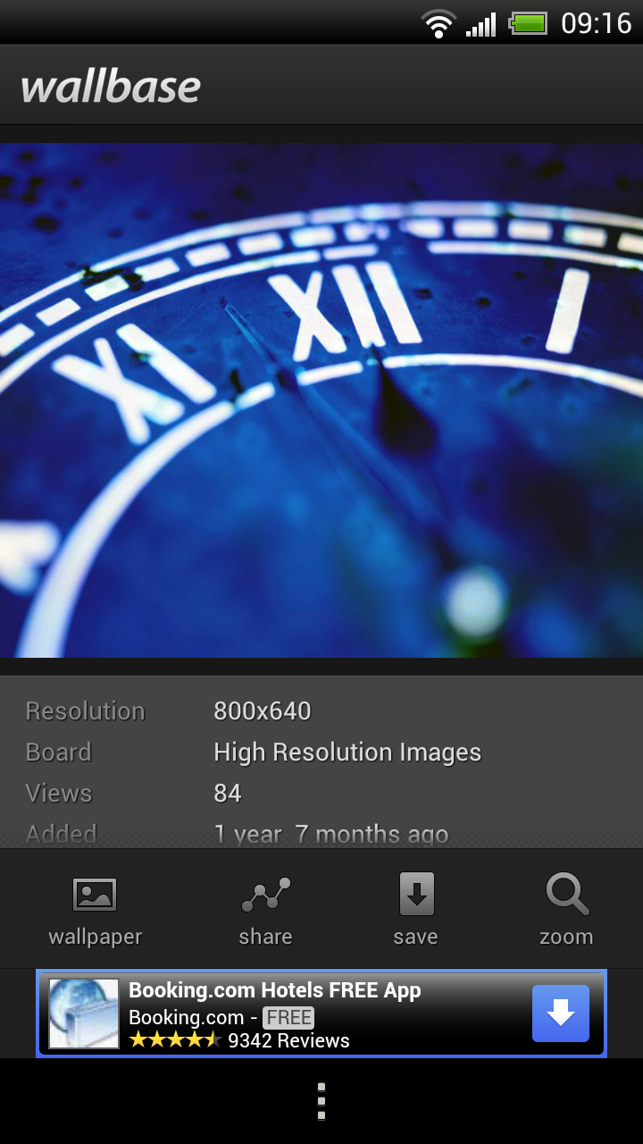 Wallbase HD Wallpaper With Menu Androidtapp