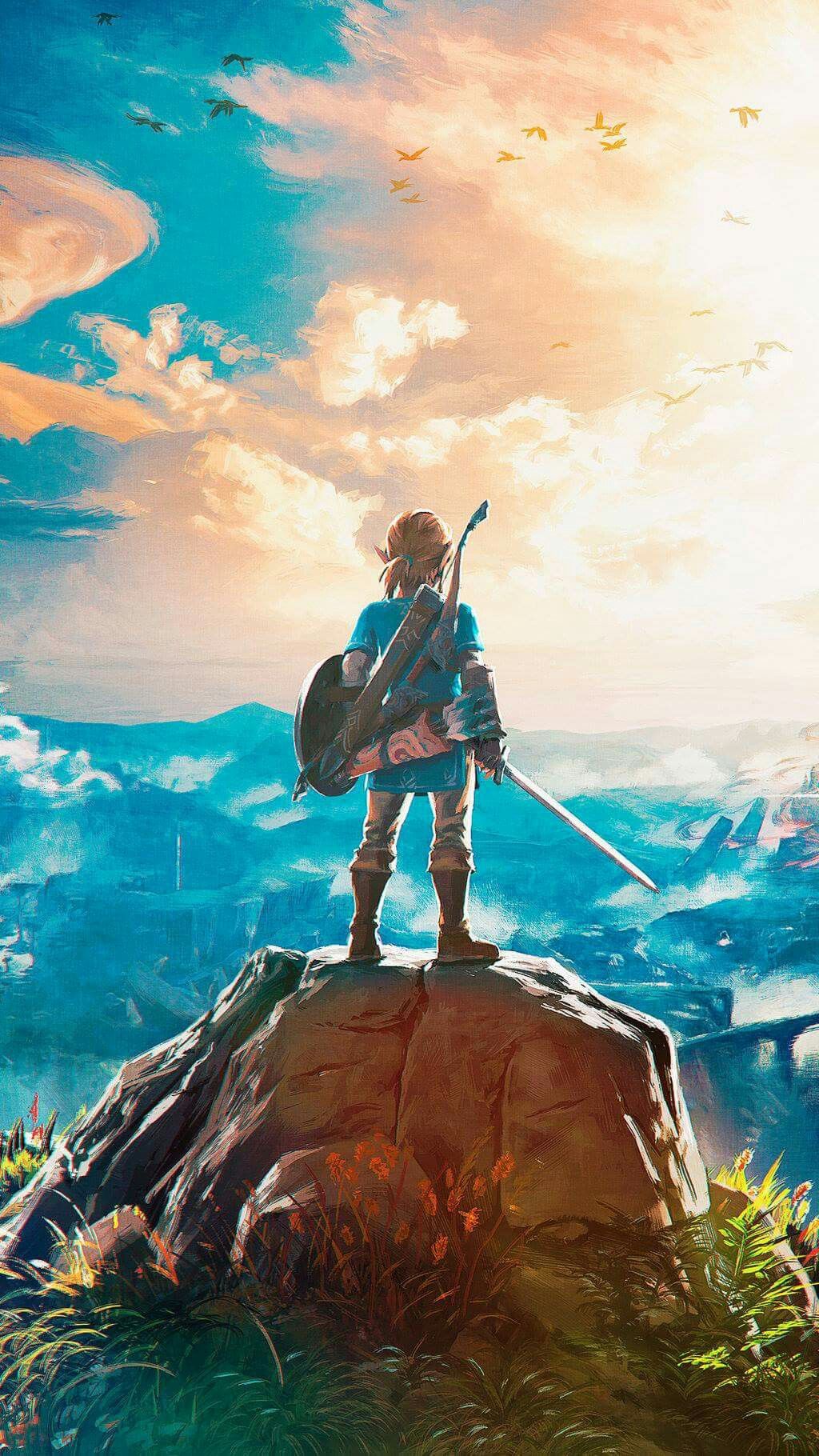 The Legend of Zelda Breath of the Wild Mobile Wallpaper