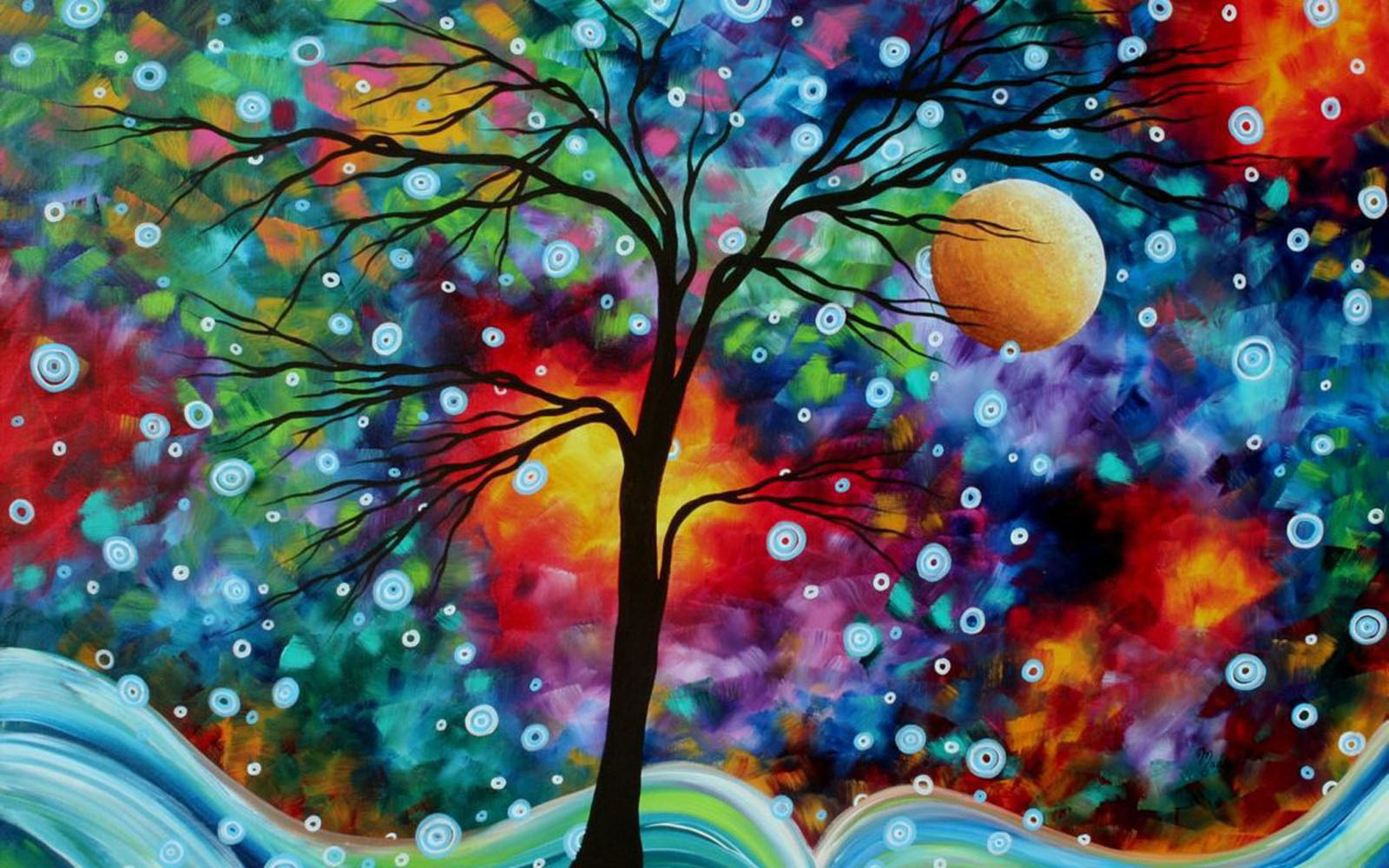 wallpapers Colorful Paintings Wallpapers