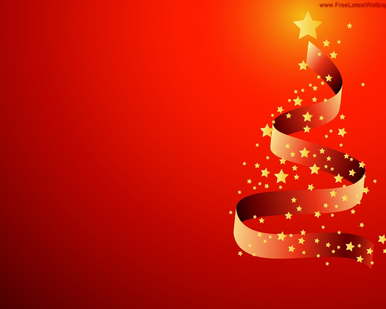 Christmas Tree Design Windows Wallpaper HD