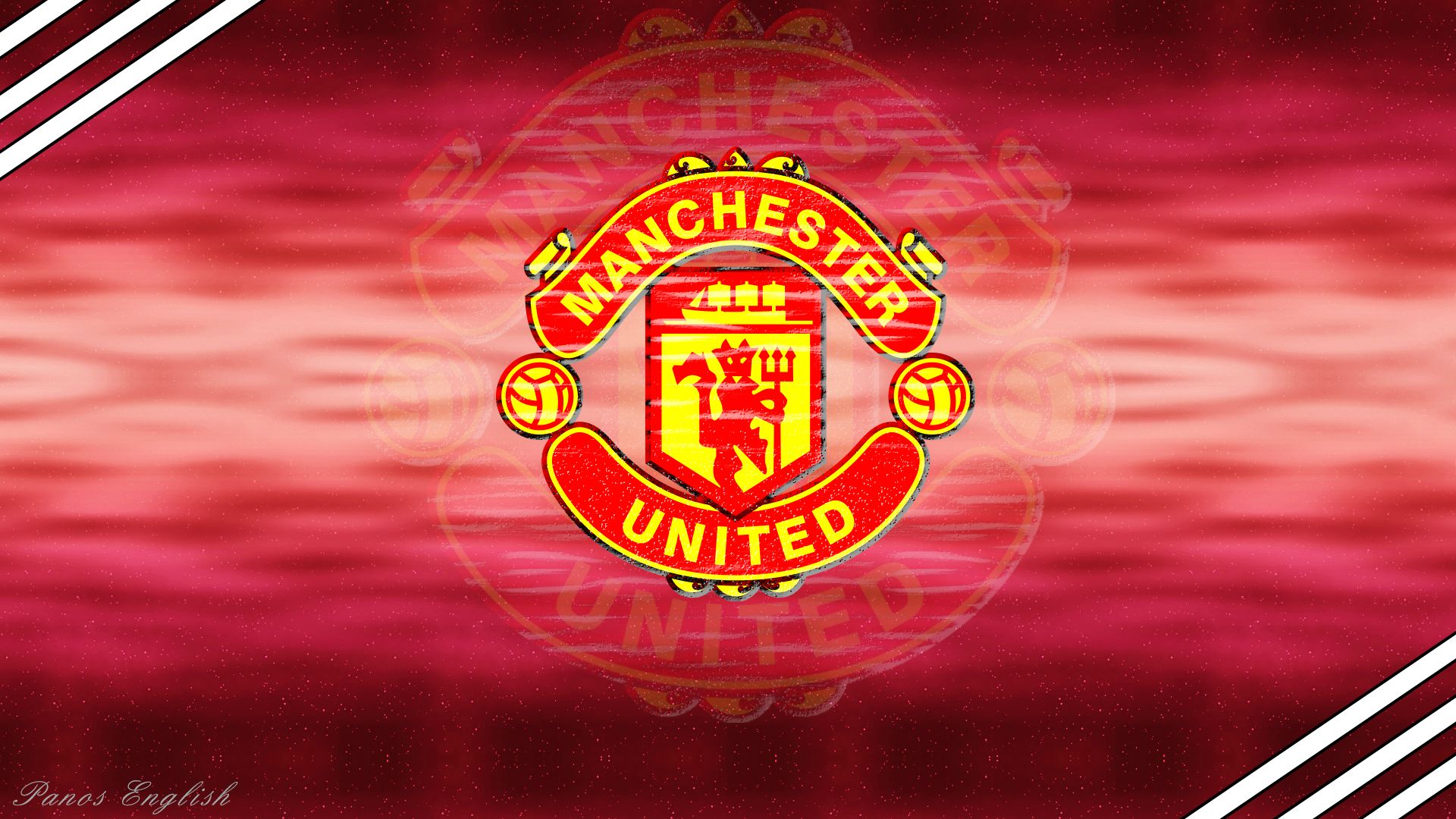 Manchester United Logo Wallpaper - WallpaperSafari