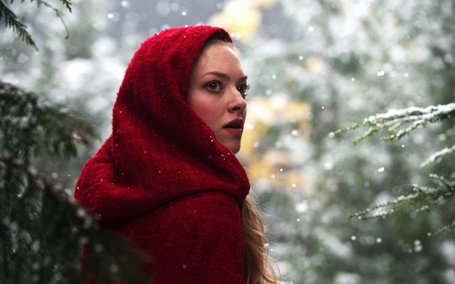 Amanda Seyfried In Red Riding Hood Wallpaper HD