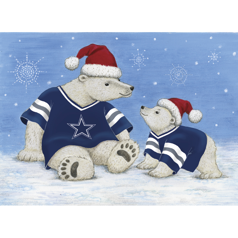 Dallas Cowboys Christmas Cards The Danbury Mint