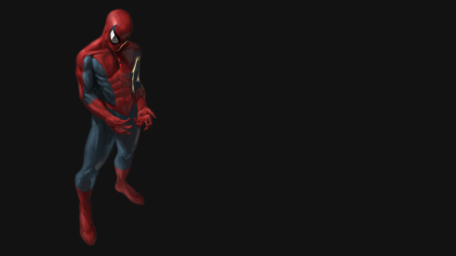 Spider Man Black Wallpaper Spiderman Background