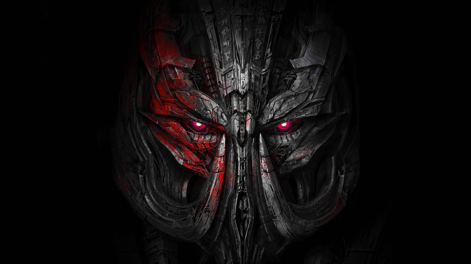 Download 4K Ultra HD Transformers Megatron Face Wallpaper