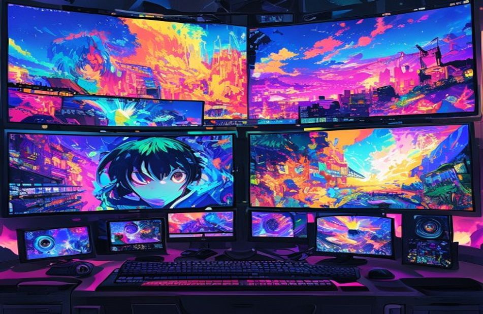 Triple Monitor Anime Wallpaper