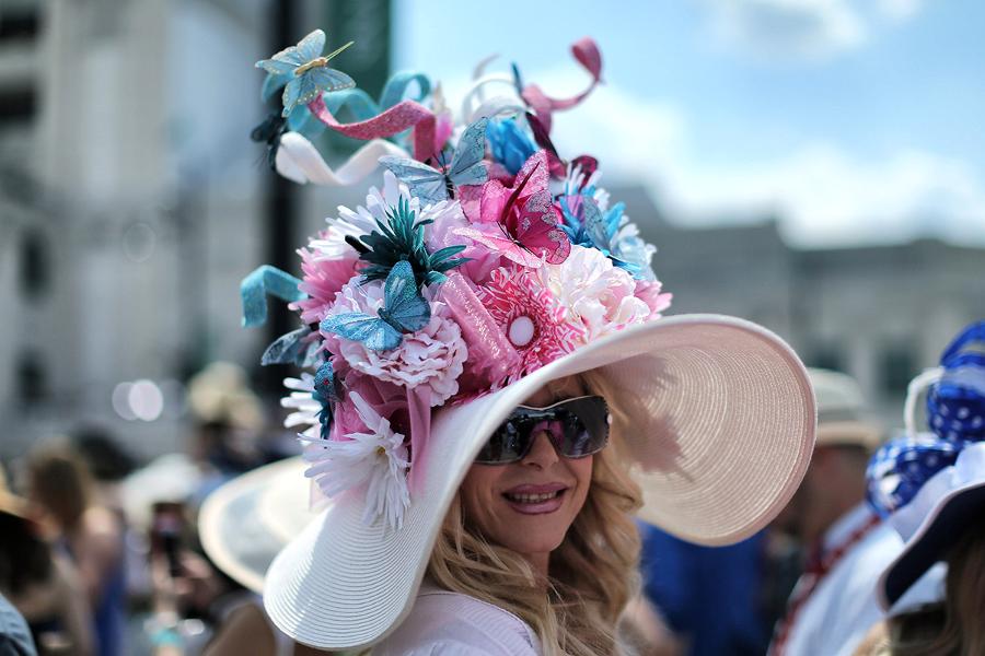 Fancy Florals   In Photos 2015 Kentucky Derby Hats   Forbes