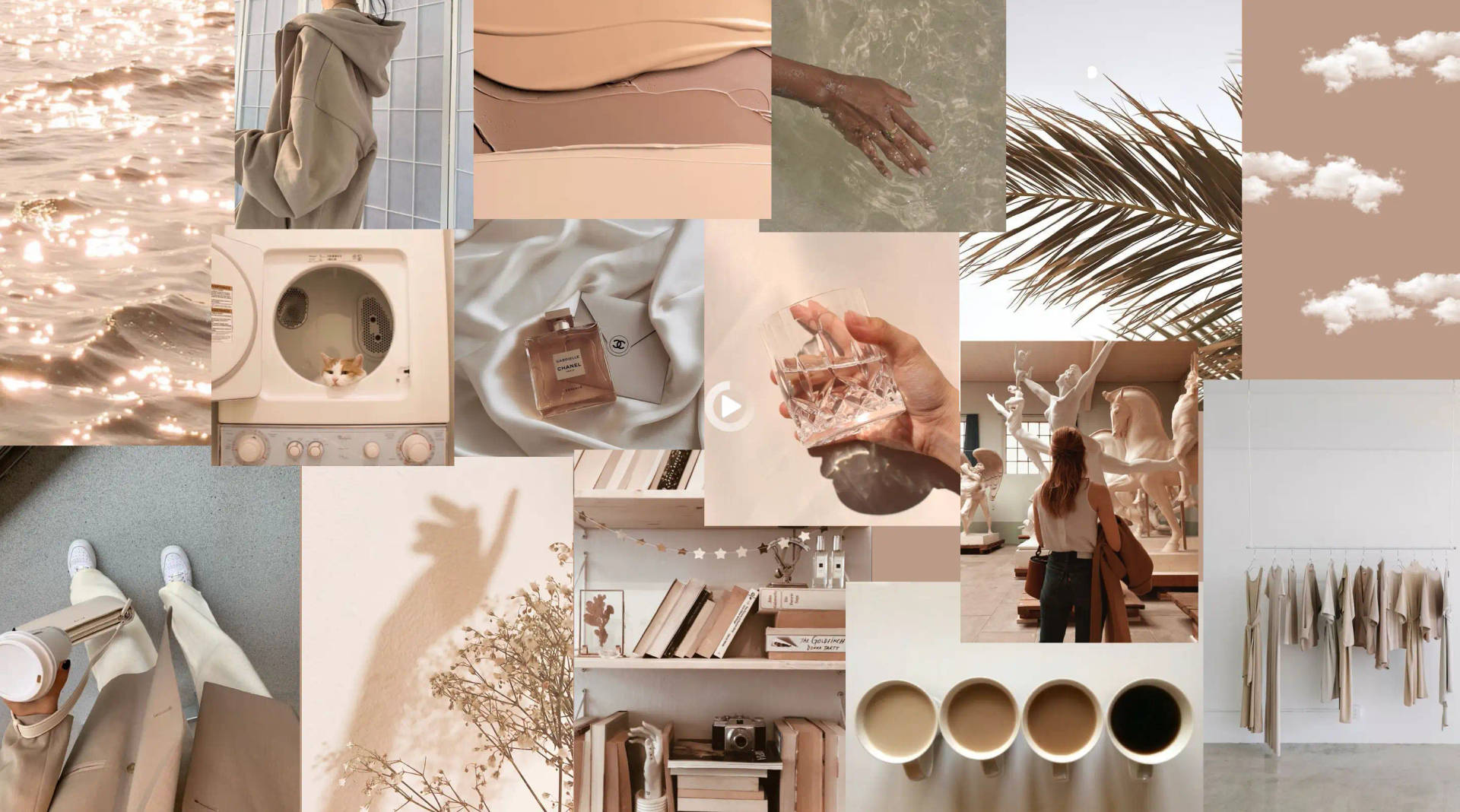 Beige Aesthetic Wallpaper