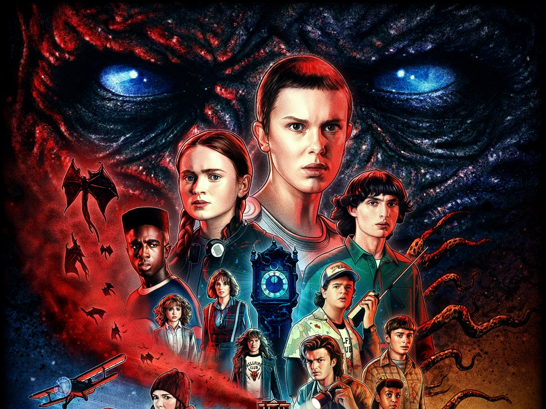 Stranger Things Poster Unleashes Vecna Demo Bats Tentacles