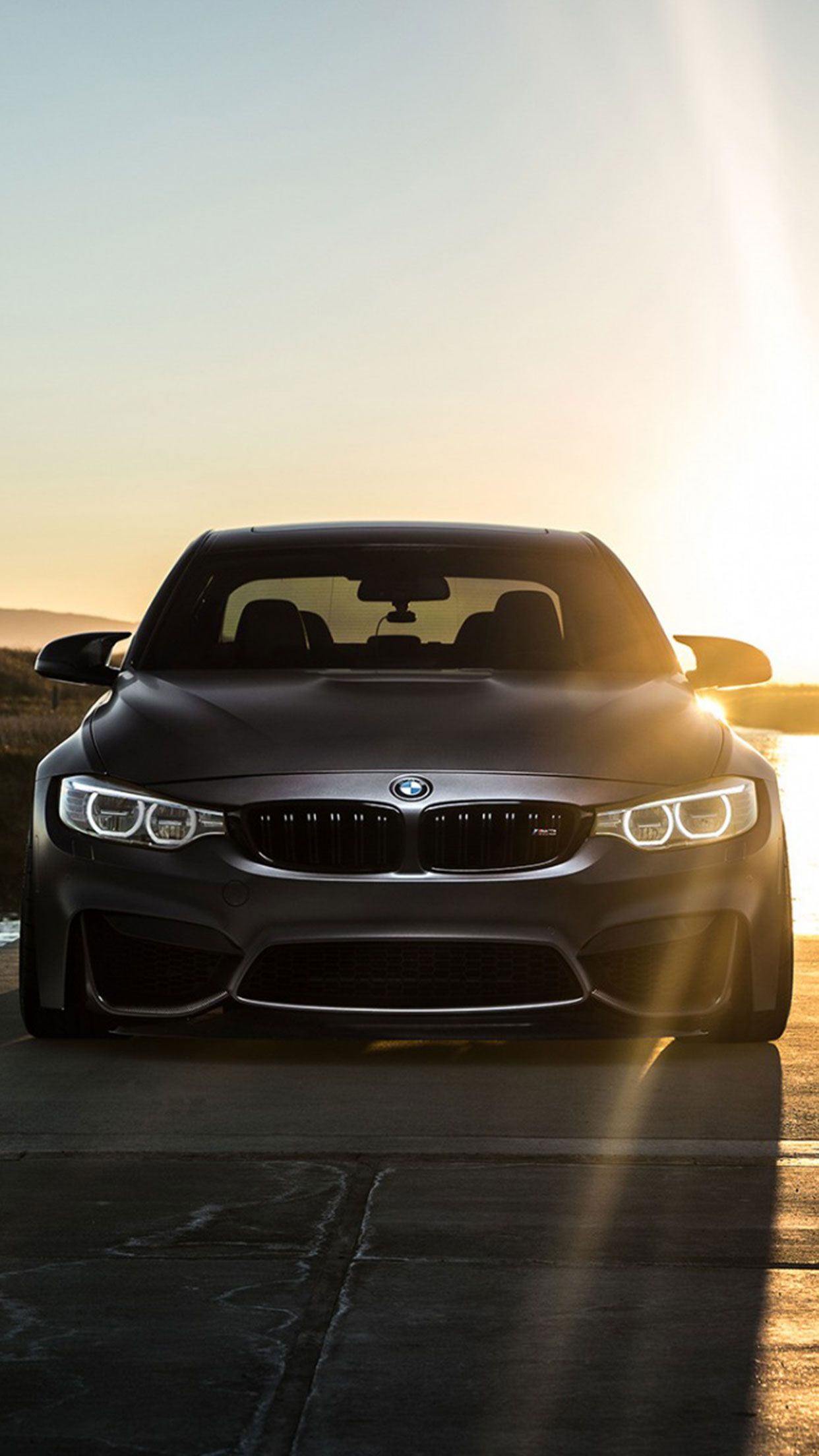 Grey Bmw Car Wallpaper For iPhone And Android At