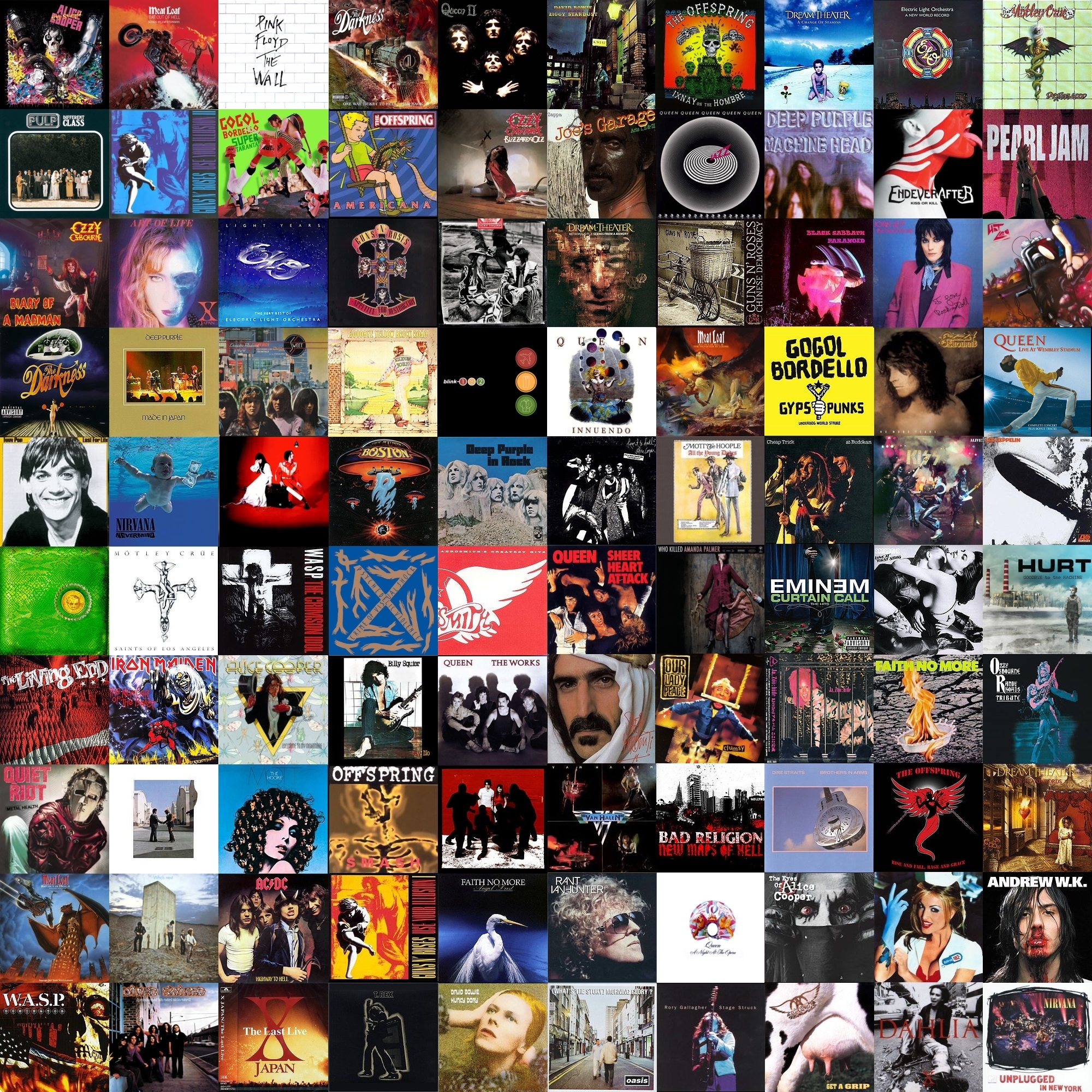 Classic Rock Album Covers Wallpaper Wallpapersafari