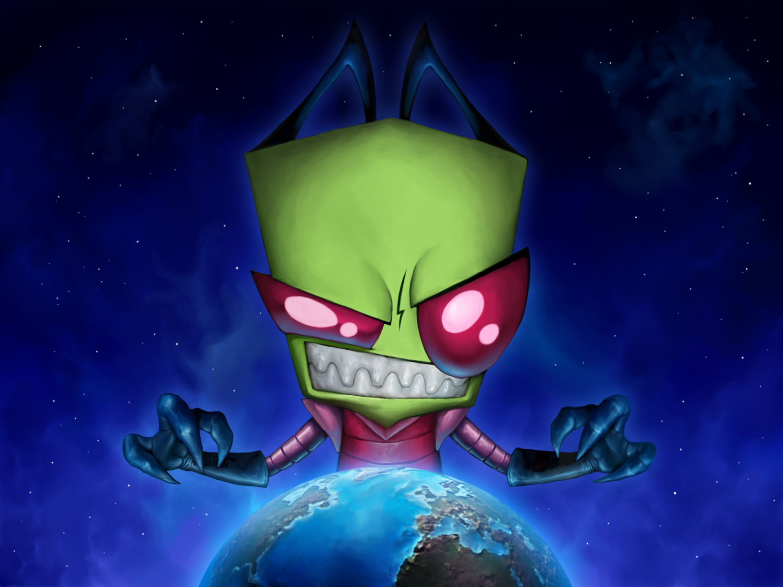 The Most Awesomest Zim Wallpaper Ever Invader