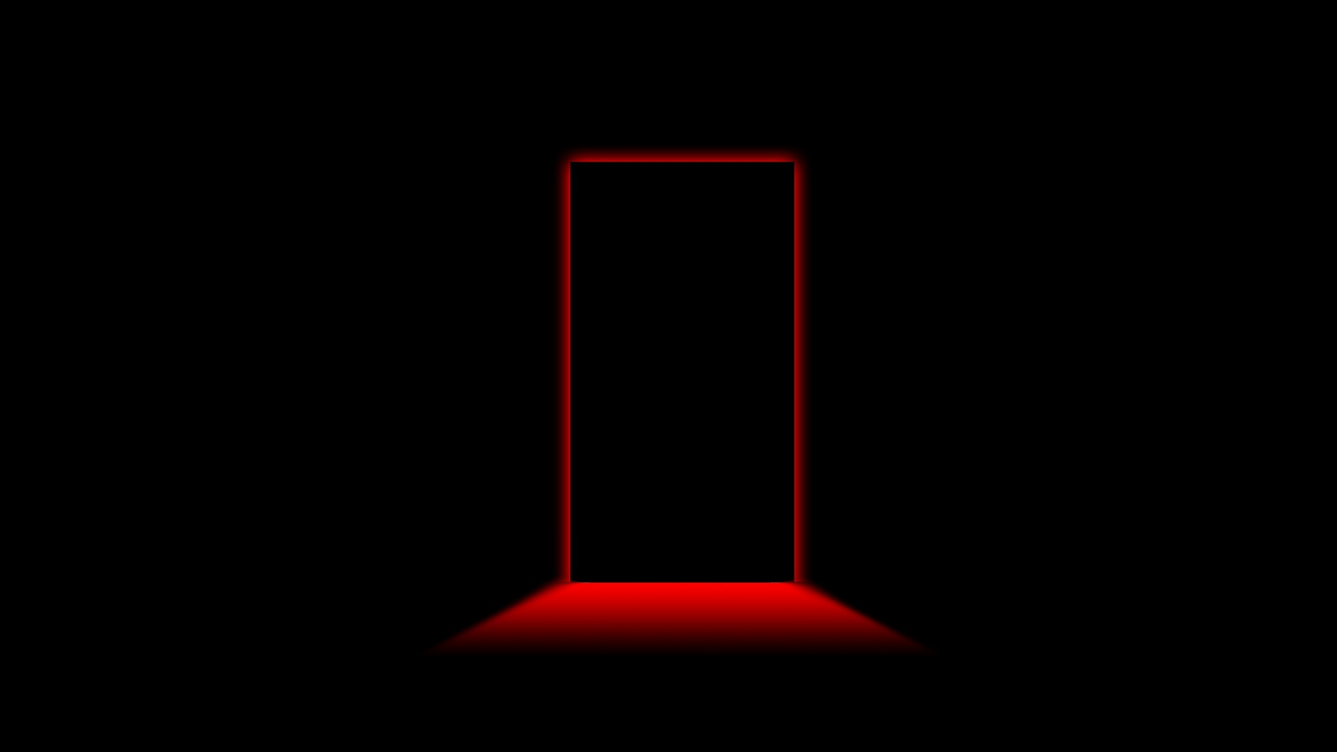 Door Light Shadow Black Red Wallpaper MixHD