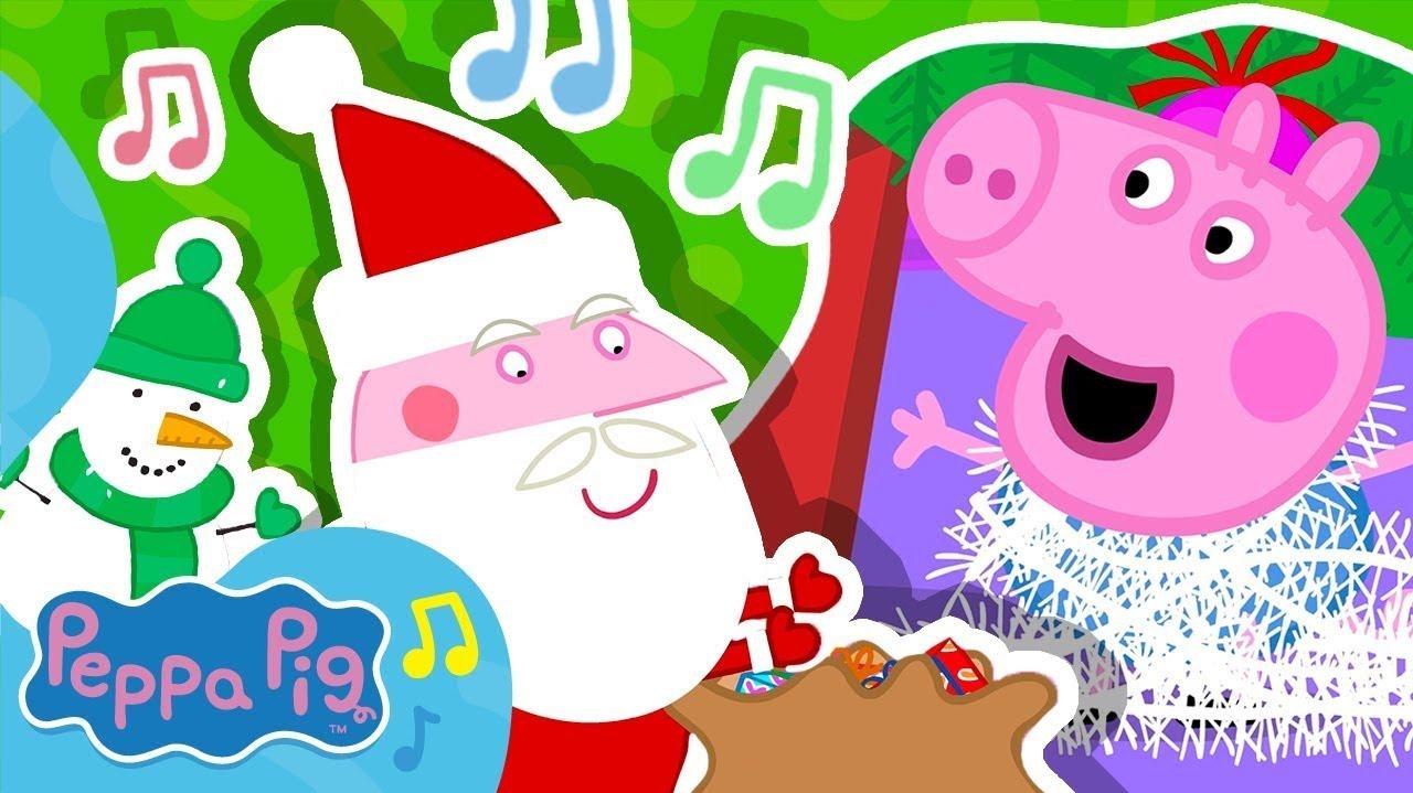Deck The Halls Christmas Song Peppa Pig Nursery Rhymes Kids
