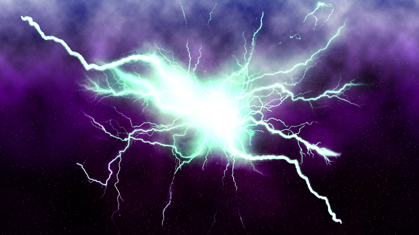 Lightning Background Photoshop Wallpaper