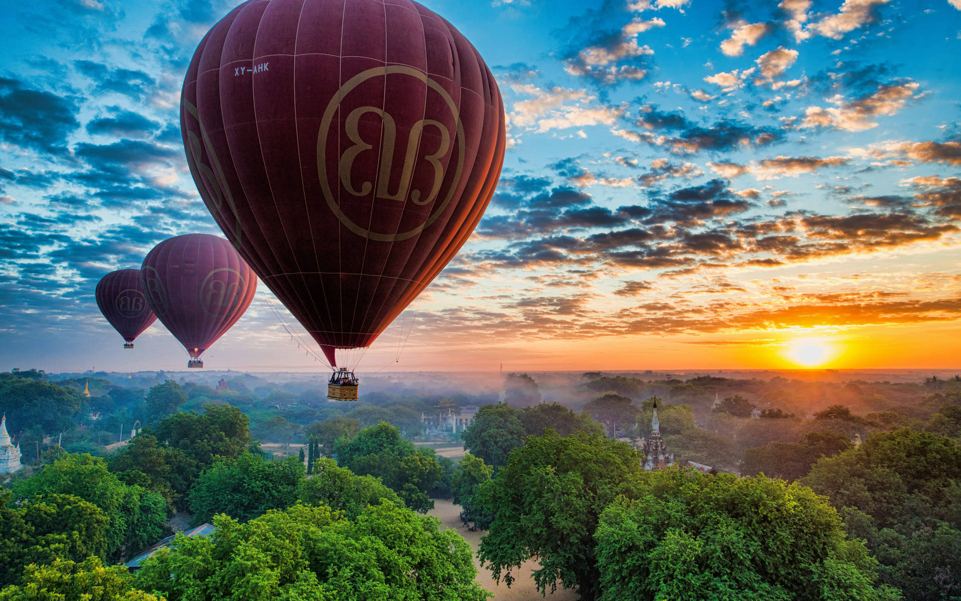 Hot Air Balloon Wallpaper