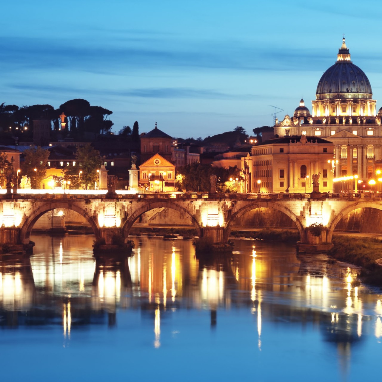 Rome Bridge Picture Photo