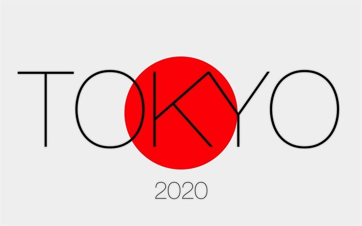 Wallpaper Tokyo Logo Japanese Flag