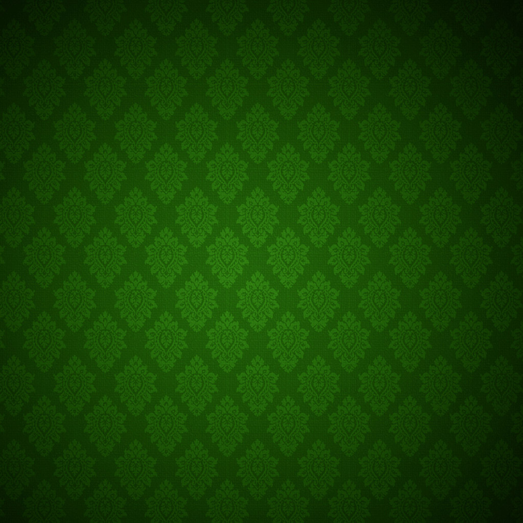 HD Wallpaper iPad Patterns Green Victorian By