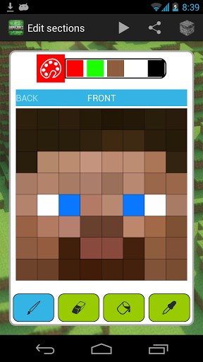 Minecraft Skin Creator Screenshot 3