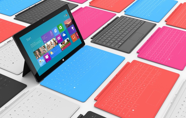 Wallpaper Microsoft Surface Windows Tablet Keyboard Hi