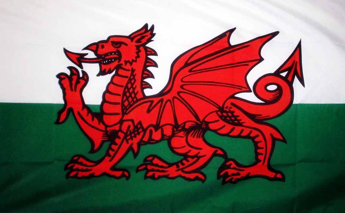 Welsh Flag Wales Nylon Deluxe Quality