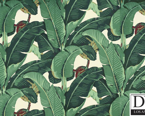 Beverly Hills Martinique Banana Leaf Wallpaper