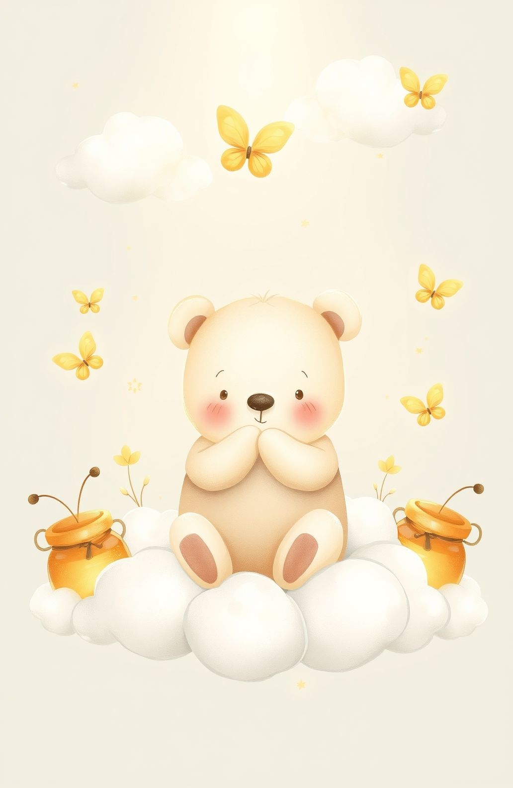 Baby Winnie The Pooh Wallpaper