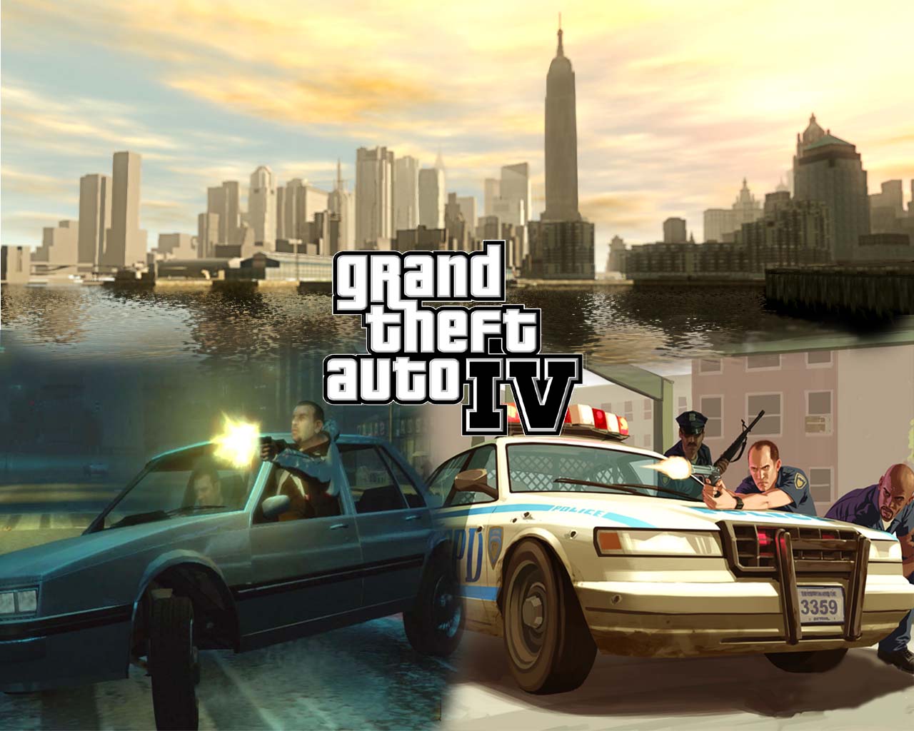 Official IV Wallpapers  GTA 4  Grand Theft Auto IV  on Gtacz
