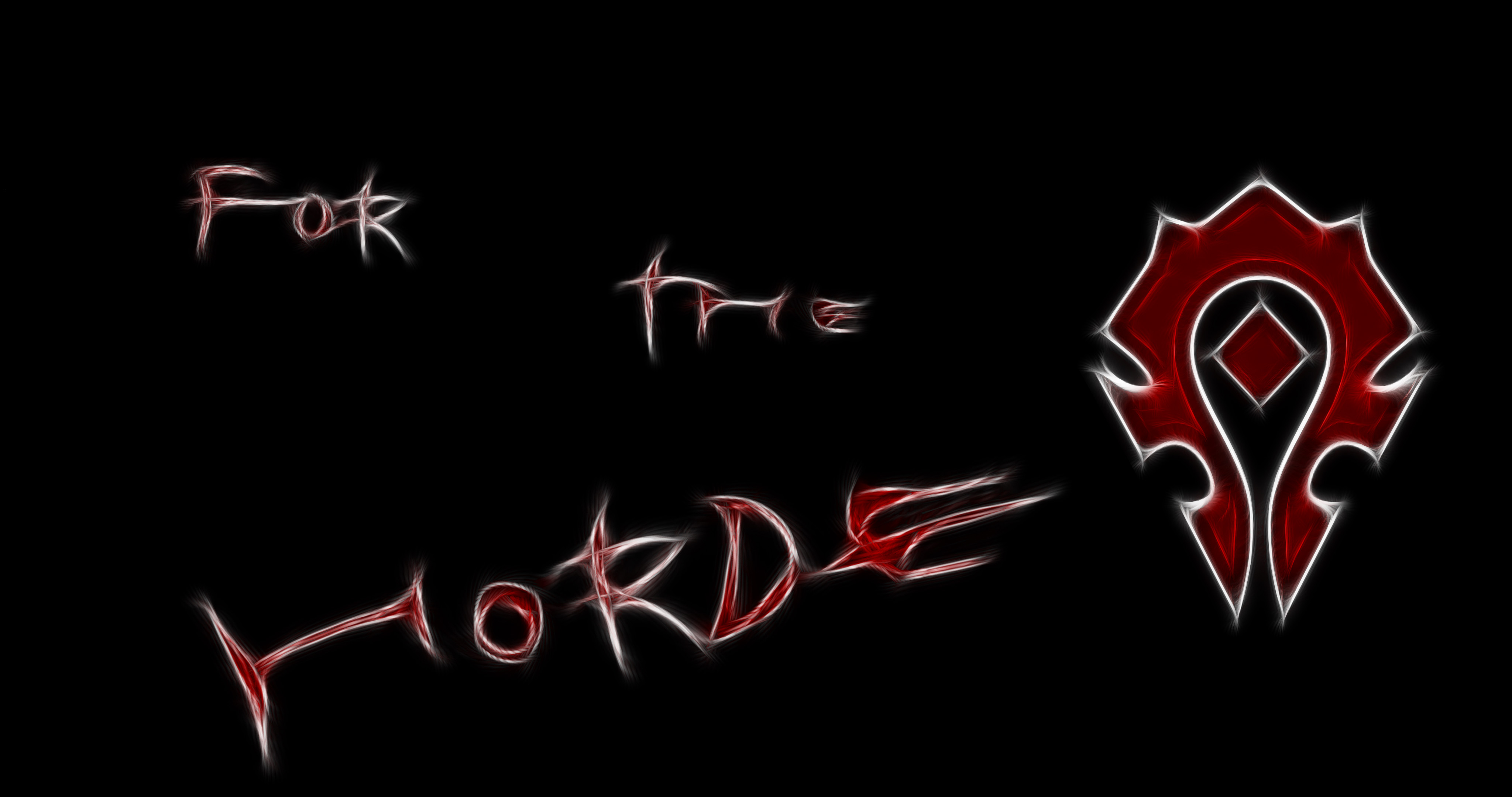Wow Horde Logo Wallpaper