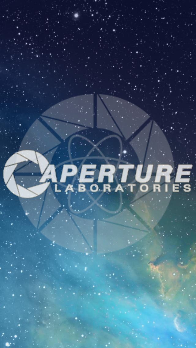 Aperture Science Laboratories iPhone Wallpaper By Lindsaycookie On
