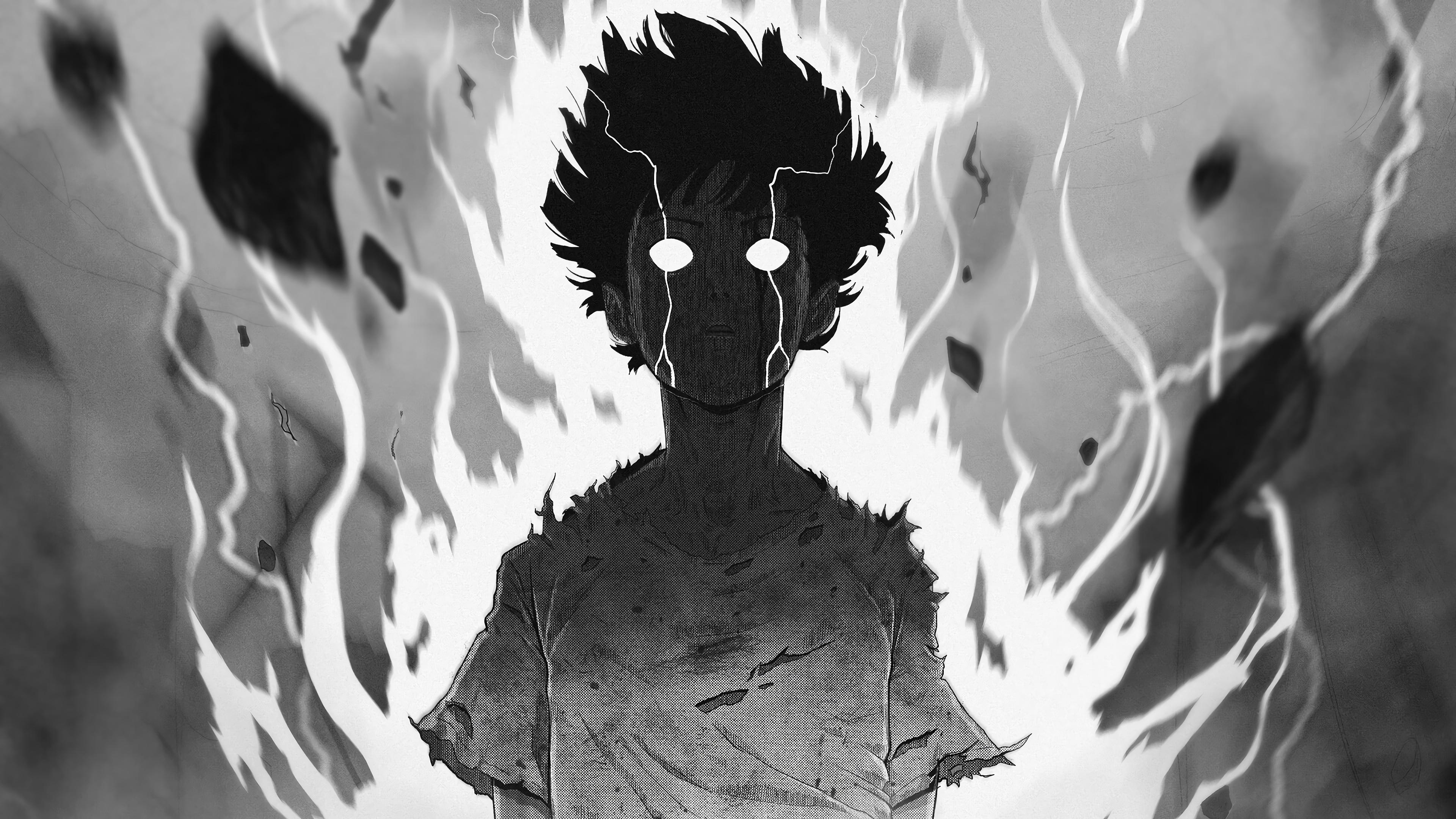 Shigeo Kageyama Rage Mob Psycho 4k R Wallpaper