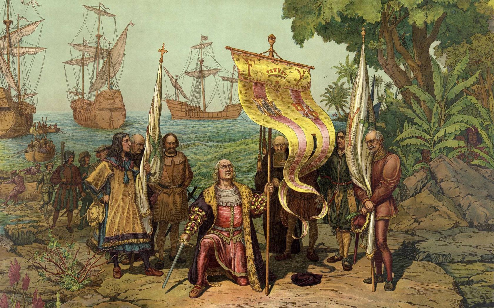 Columbus Day Wallpaper