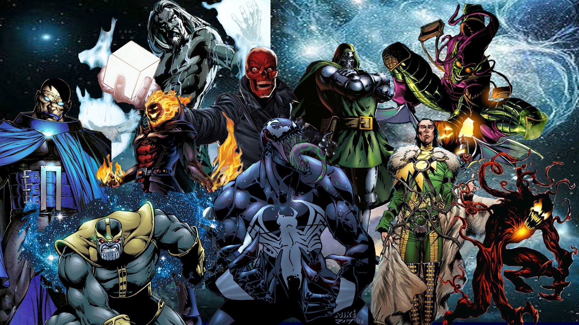 Marvel Villains Wallpaper