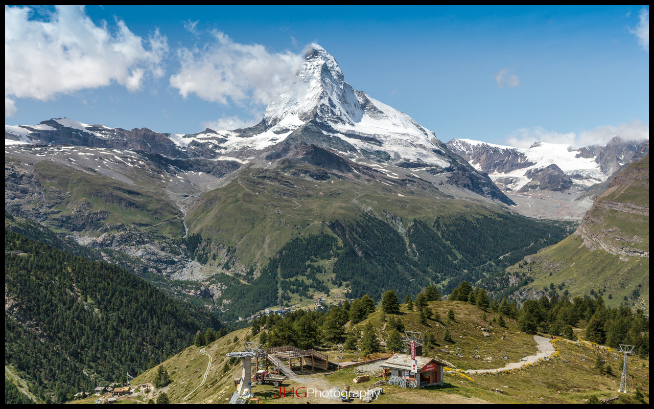 High Resolution Wallpaper Of Zermatt Matterhorn Switzerland In