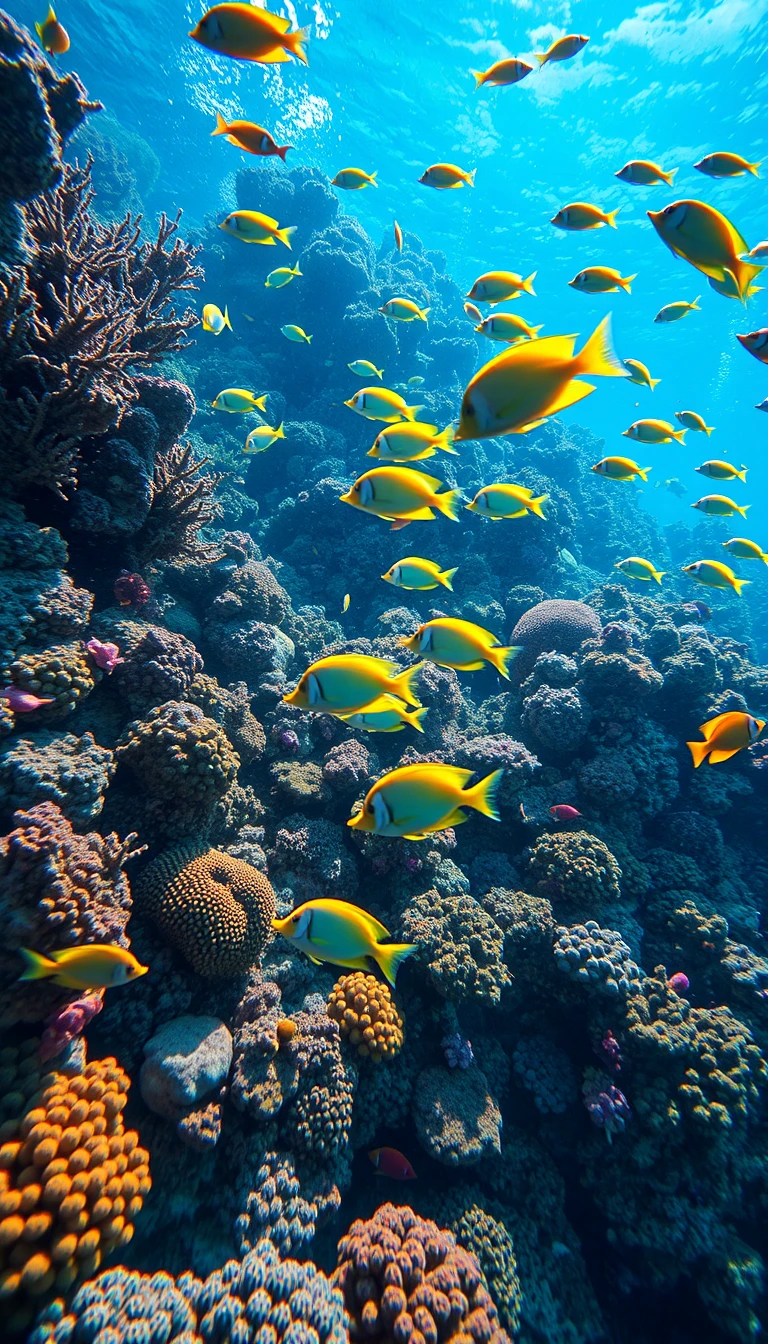 Reef Fish Wallpaper