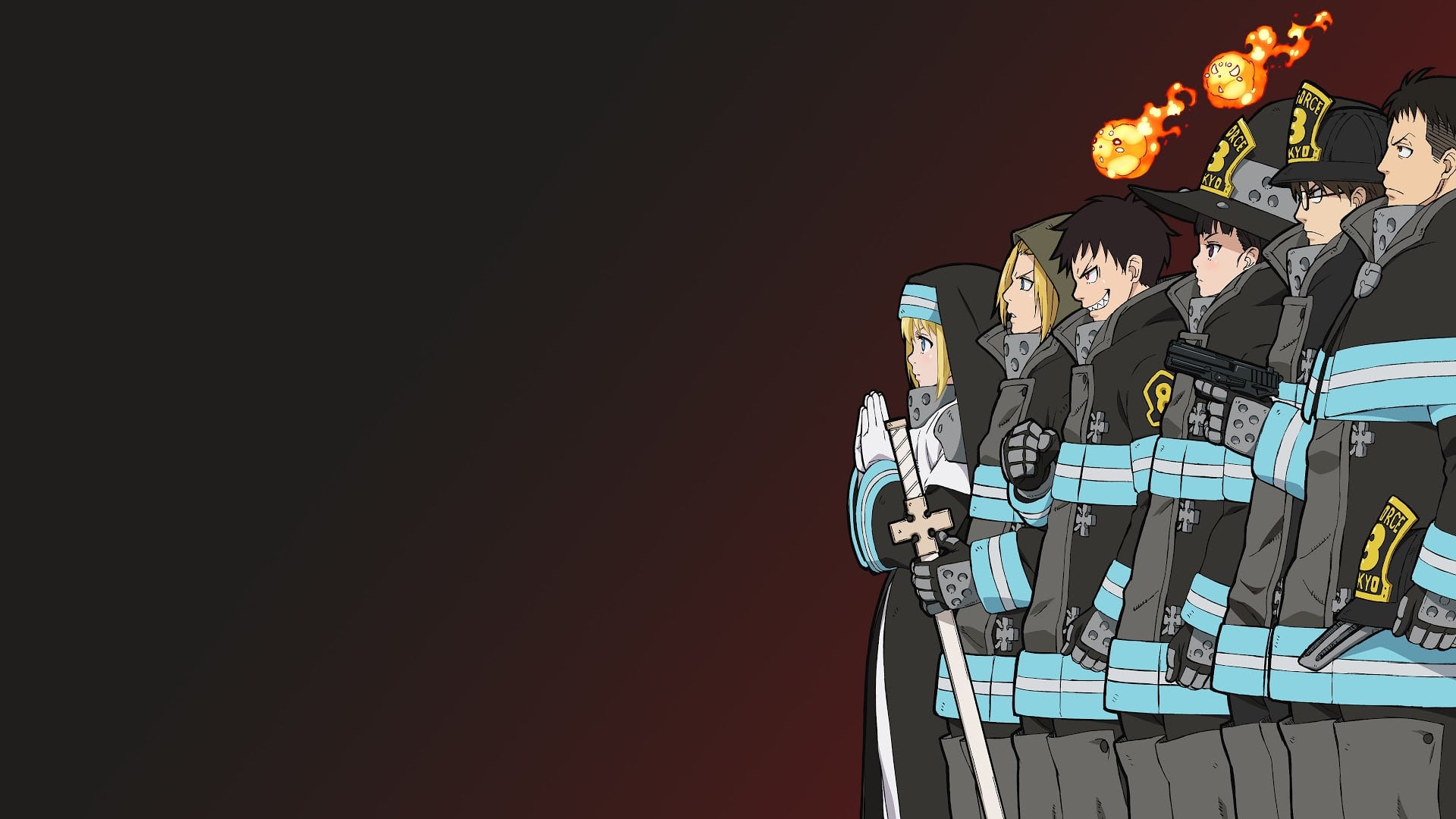 HD Fire Force Wallpaper
