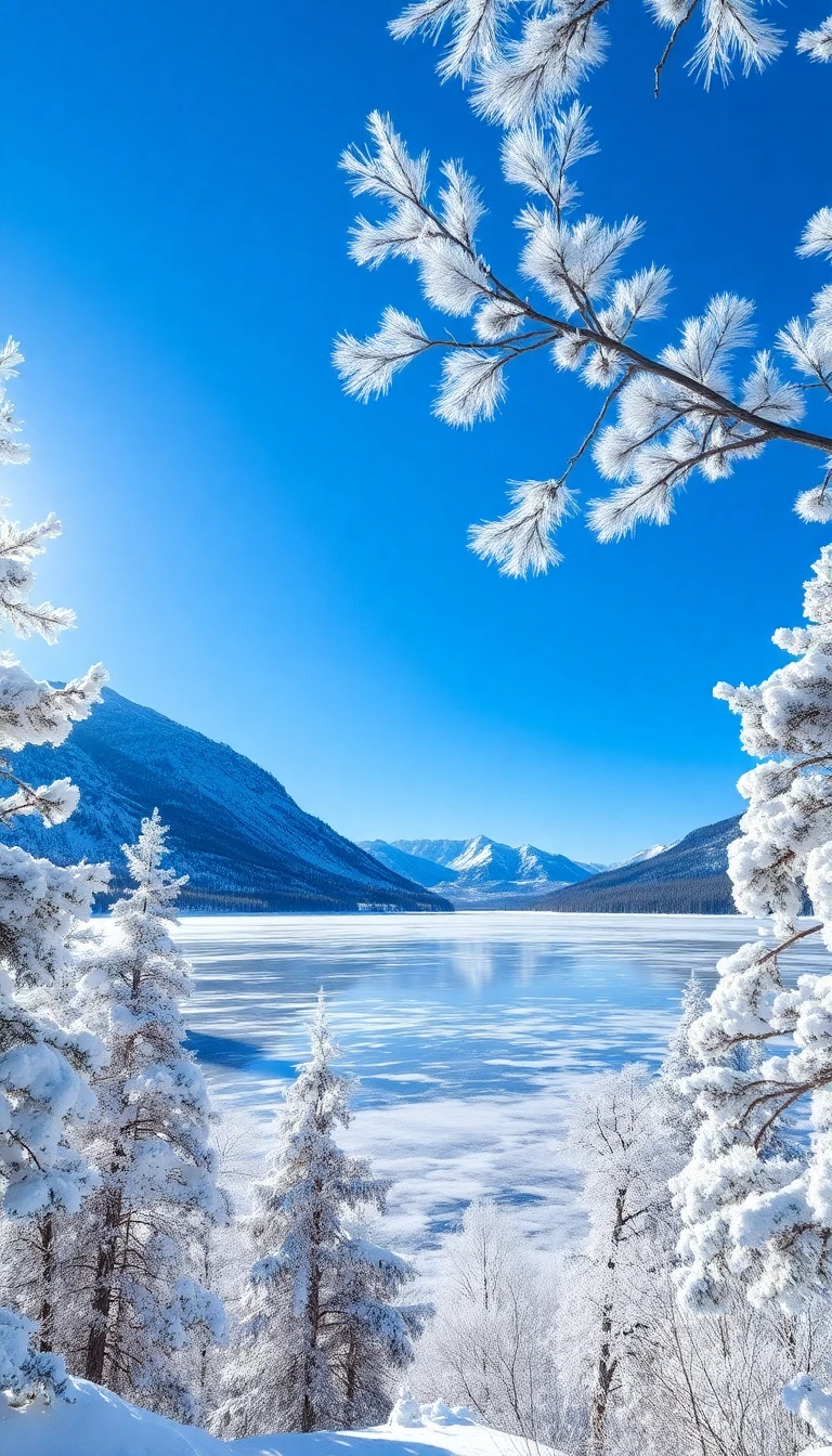 Nature 8k Winter Wallpaper